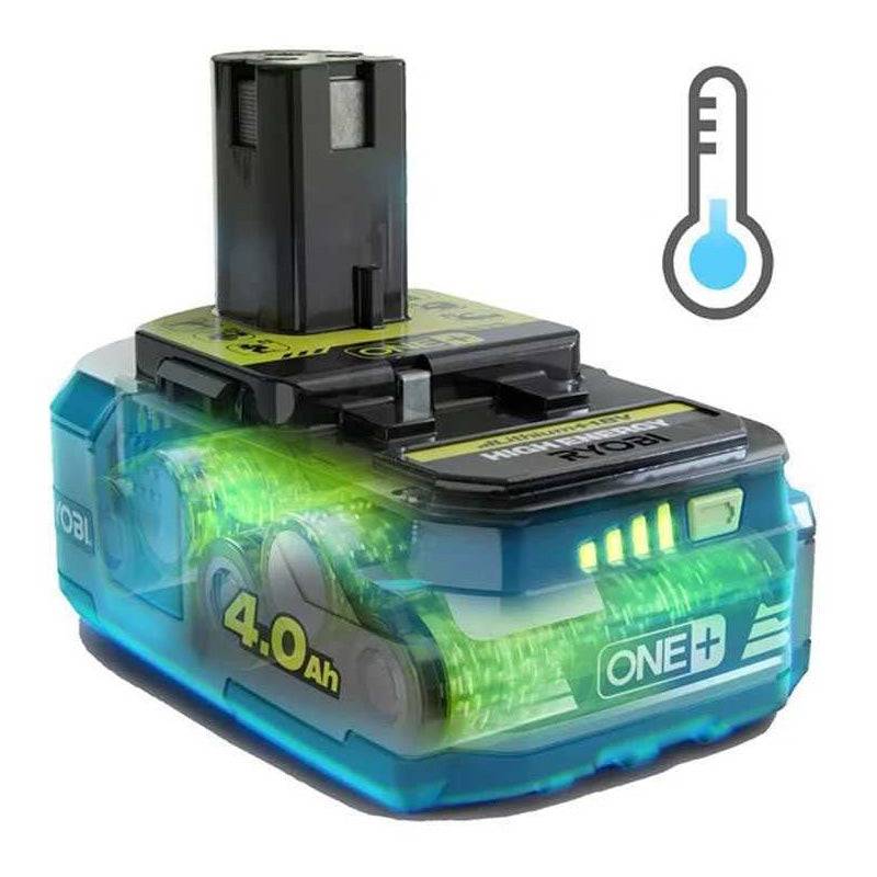 Ryobi - Batterie RYOBI 18V LithiumPlus High Energy - 4.0Ah - RB1840T - Image 4