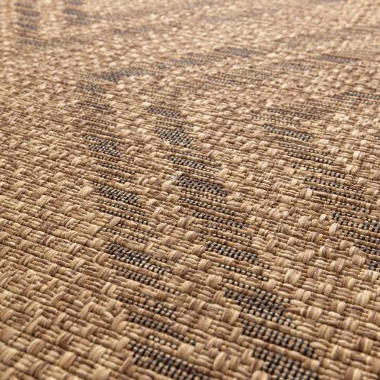 Decoweb - Tapis d'extérieur ou d'intérieur aspect naturel - Inca - Camel - 120 x 170 cm - Decoweb - Image 3