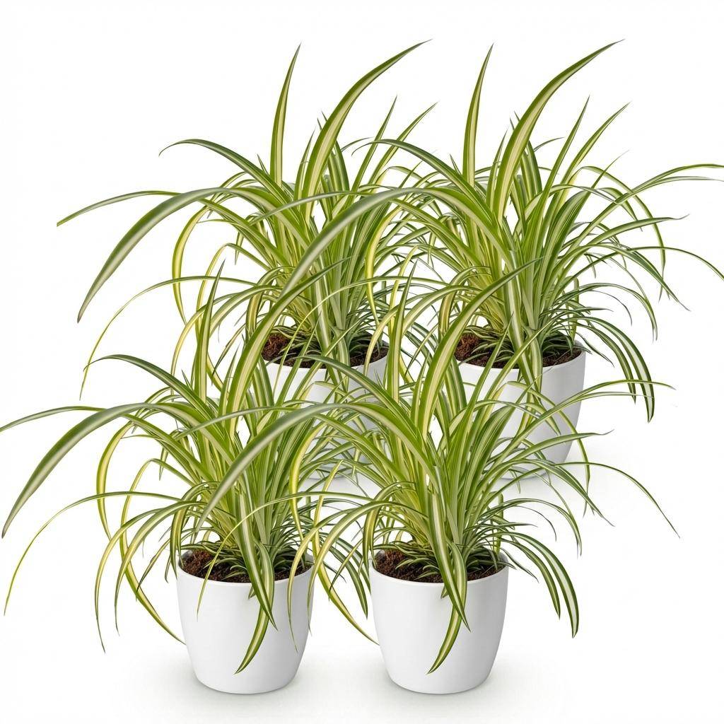 Chlorophytum Comosum Variegatum - H30cm - Image 4