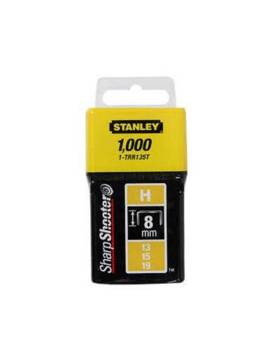 stanley - Agrafes 6 mm type H boîte de 1000 - STANLEY - 1-TRR134T - Image 1