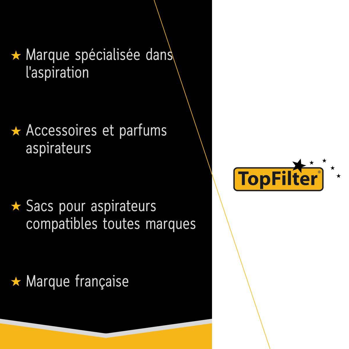 Embout pour aspirateur flexible universel 1,80 m TopFilter - Image 3