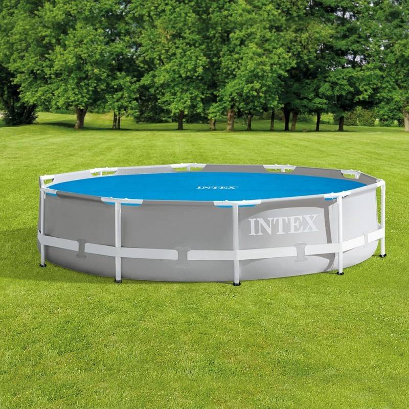 Bâche à bulles ronde pour piscines diamètre 3,05 m Intex - Image 1