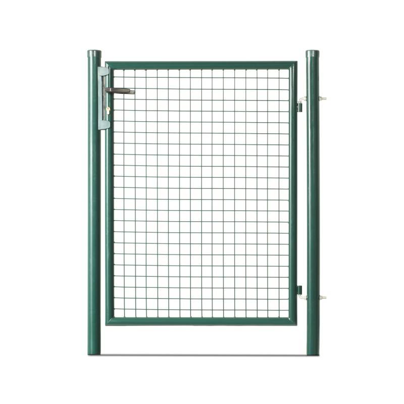 Portillon grillagé en acier galvanisé maille 50 x 50 passage L 1m x H1m75 Vert - Easy Clôture - Image 1