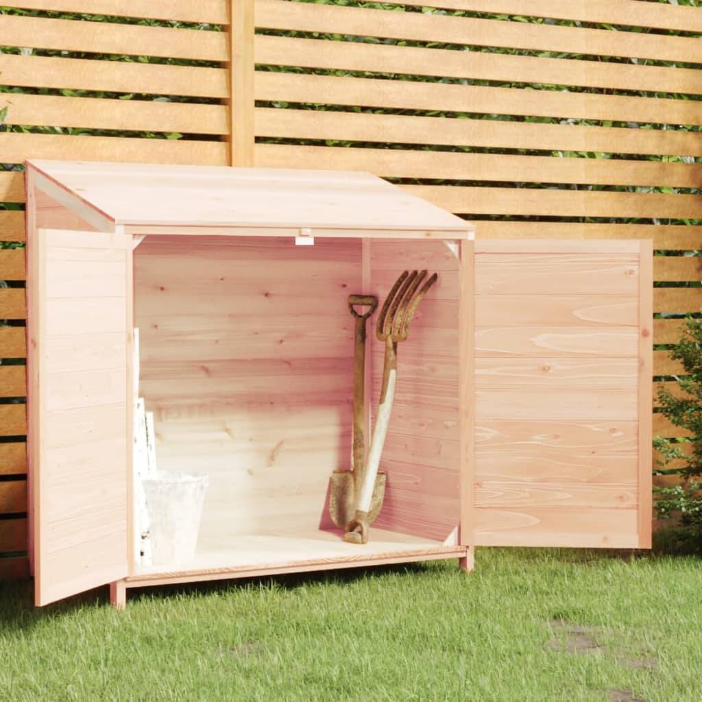 Abri de jardin 0.53m² - Cabane de jardin - Remise de jardin 102x52x112 cm Bois de sapin solide MAISON CHIC - Image 2