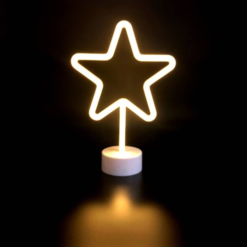 Étoile lumineuse blanche à poser - Image 2