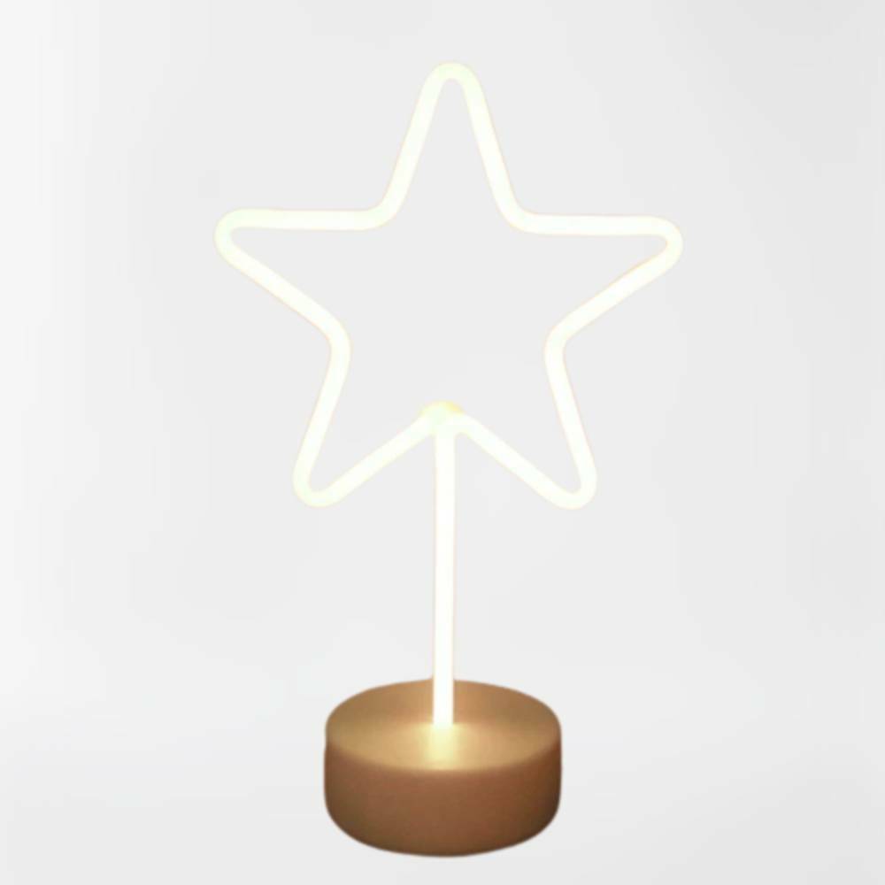 Étoile lumineuse blanche à poser - Image 1