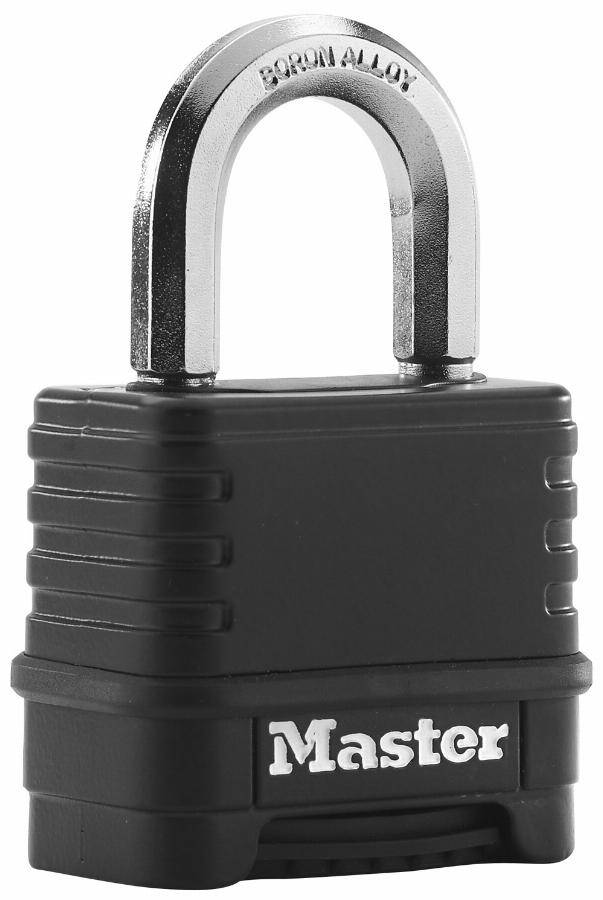 Masterlock - Cadenas Excell® MASTER LOCK en zinc d'une largeur de 57 mm, combinaison programmable - M178EURD - Image 4