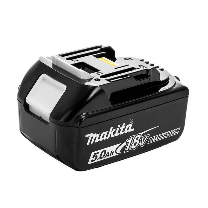 Perceuse visseuse à percussion Ø13mm - MAKITA - avec 2 batteries 18V 5.0 Ah - chargeur - MakPac- DHP458RTJ - Image 4