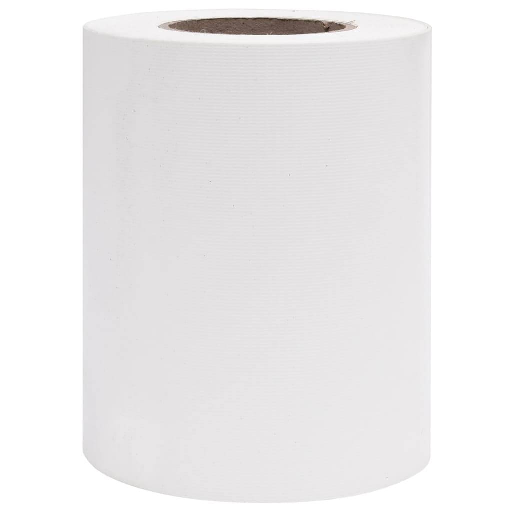 Rouleau Brise-vue PVC Clôture Jardin Occultant Durable Blanc 35m - ComfortXL Outdoor Living - Image 4