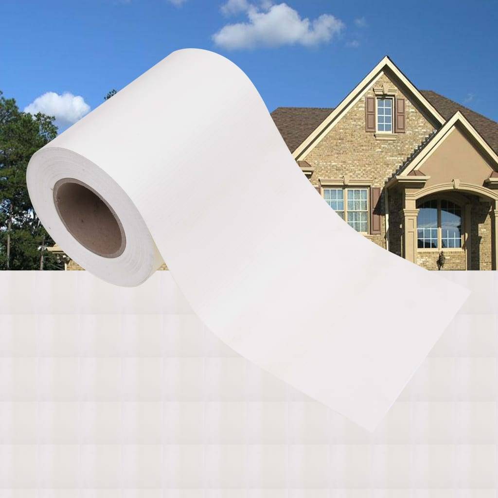 Rouleau Brise-vue PVC Clôture Jardin Occultant Durable Blanc 35m - ComfortXL Outdoor Living - Image 1