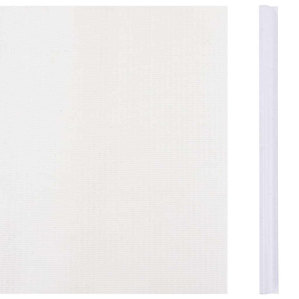 Rouleau Brise-vue PVC Clôture Jardin Occultant Durable Blanc 35m - ComfortXL Outdoor Living - Image 3