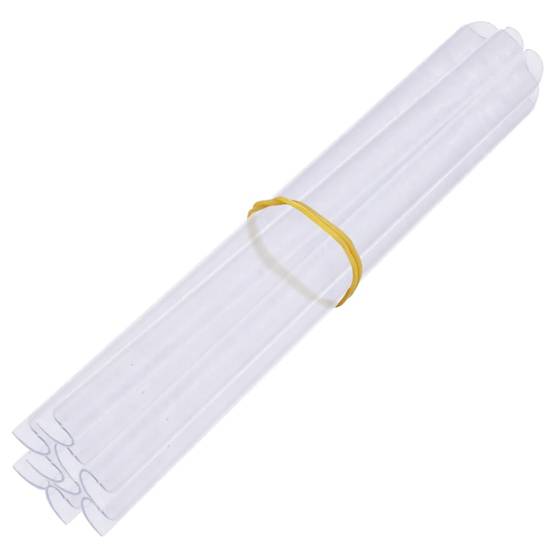 Rouleau Brise-vue PVC Clôture Jardin Occultant Durable Blanc 35m - ComfortXL Outdoor Living - Image 7