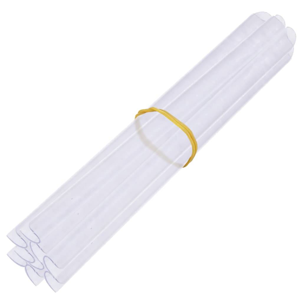 Rouleau Brise-vue PVC Clôture Jardin Occultant Durable Blanc 35m - ComfortXL Outdoor Living - Image 7