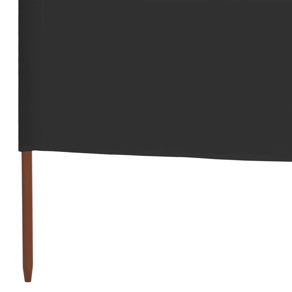 Helloshop26 - Brises-vue paravent 3 panneaux tissu 400 x 120 anthracite - Image 5