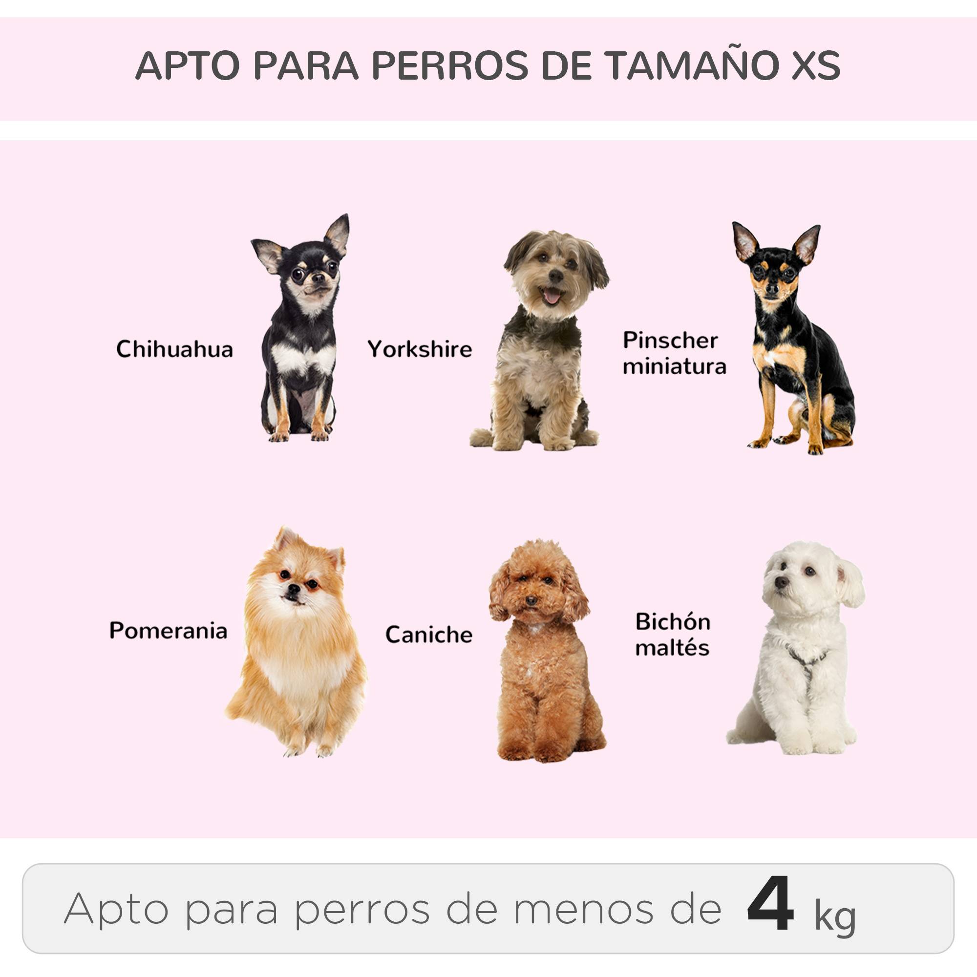 Sac à dos ou trolley de transport 2 en 1 pour chiens et chats, avec 2 roues, poignée rétractable en aluminium et poches, 42 x 25 x 55 cm, rose - Image 9