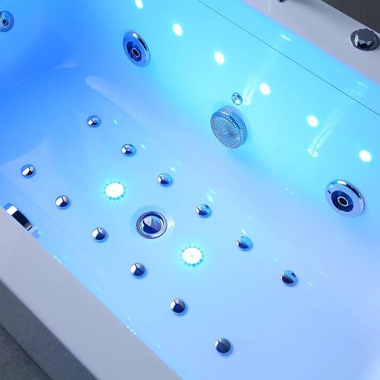 Baignoire balneo HAMILTON 170 1 place ARCHIPEL® 170x75 - GAUCHE - Image 4