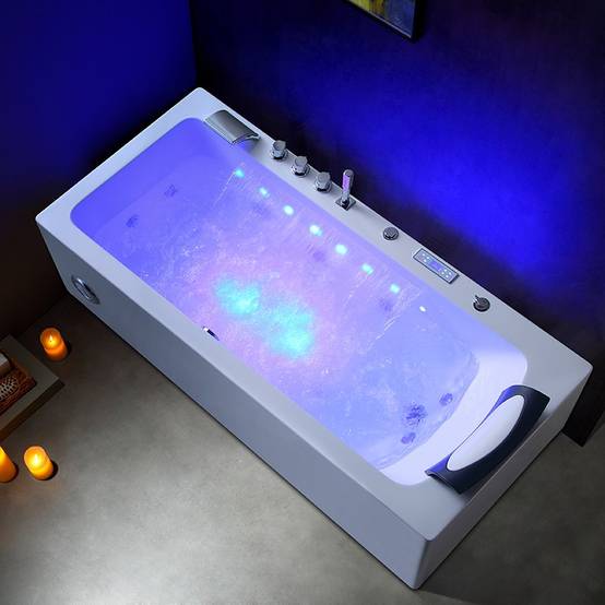 Baignoire balneo HAMILTON 170 1 place ARCHIPEL® 170x75 - GAUCHE - Image 3