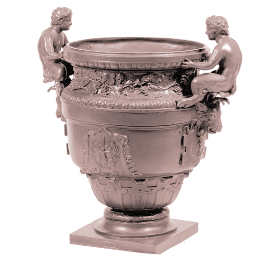 Vase aux diablotins Brun Antique, Dommartin - Image 1