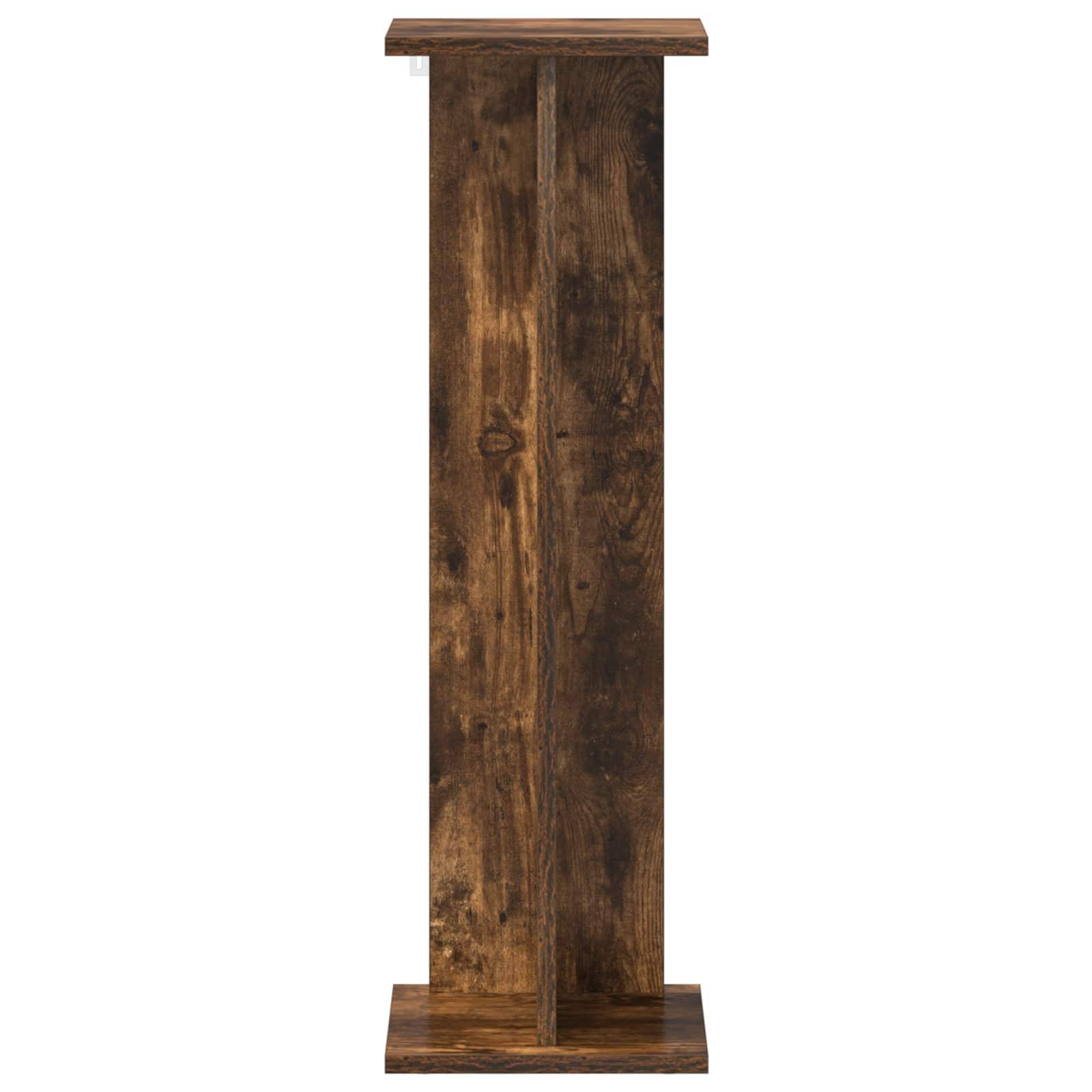 Vidaxl - Support de Plante Chêne Fumé 25 x 25,5 x 80,5 cm vidaXL 899650 - Image 6