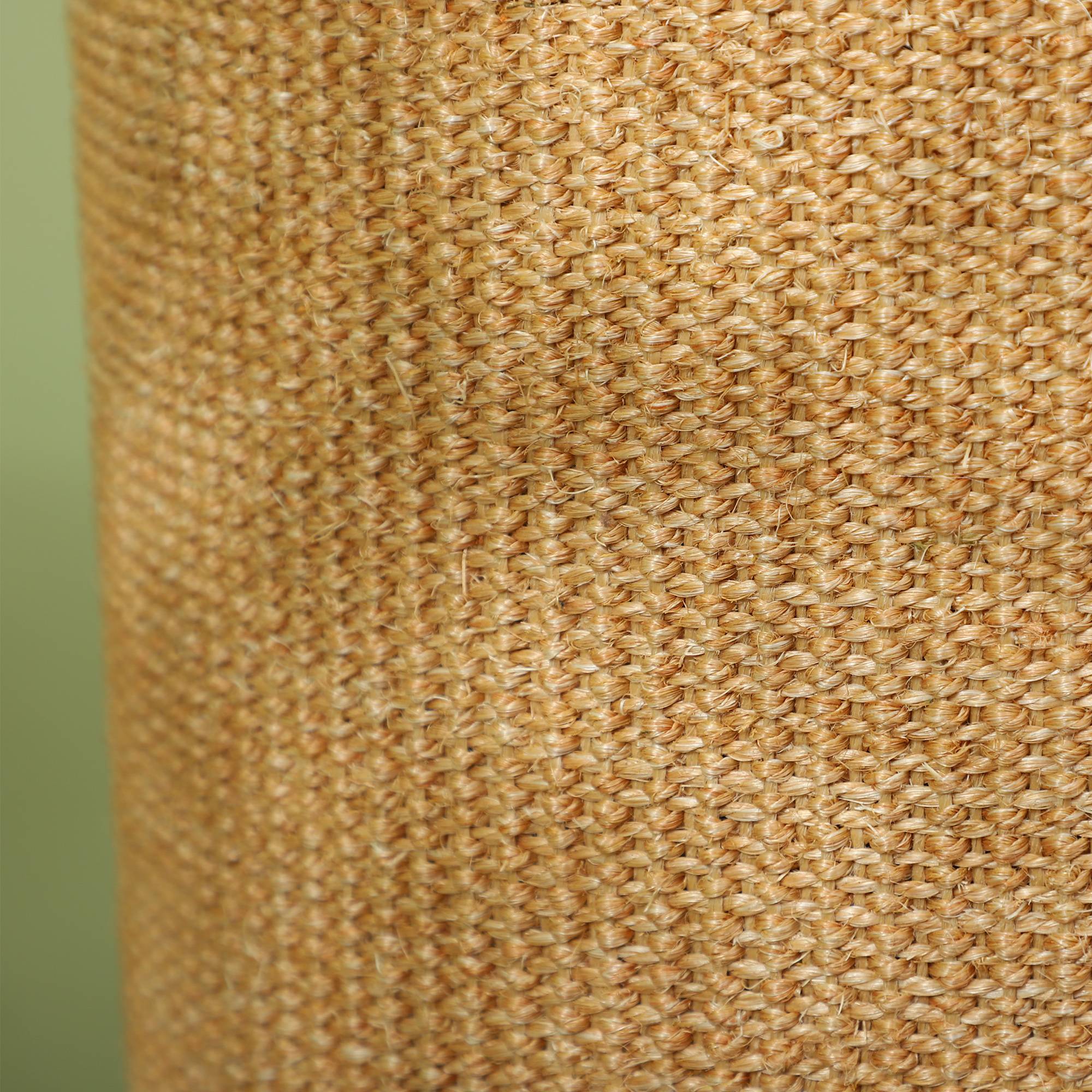 ComfortXL - Tour à Griffer Tonneau pour Chat 2 Niveaux avec Niches et Surface Sisal Marron Ø35x60 cm - ComfortXL Outdoor Living - Image 10