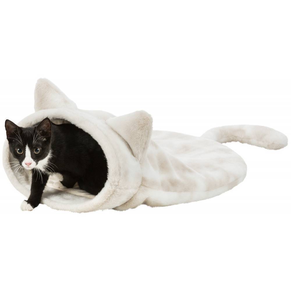 animallparadise - Sac douillet  34×23×55cm, blanc cassé pour chat - Image 1