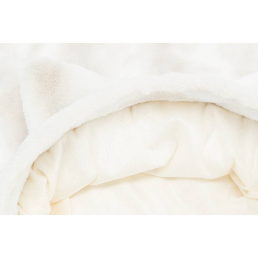 animallparadise - Sac douillet  34×23×55cm, blanc cassé pour chat - Image 4