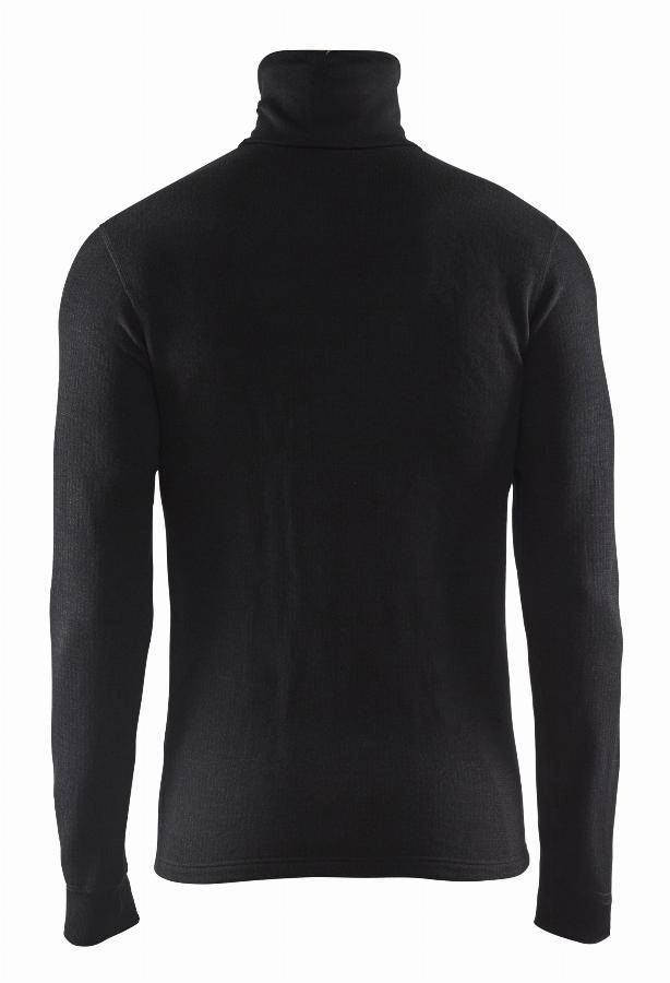 Haut de sous-vêtement col zippé - BLAKLADER - XWarm Noir T.XL 489417069900-XL - Image 2
