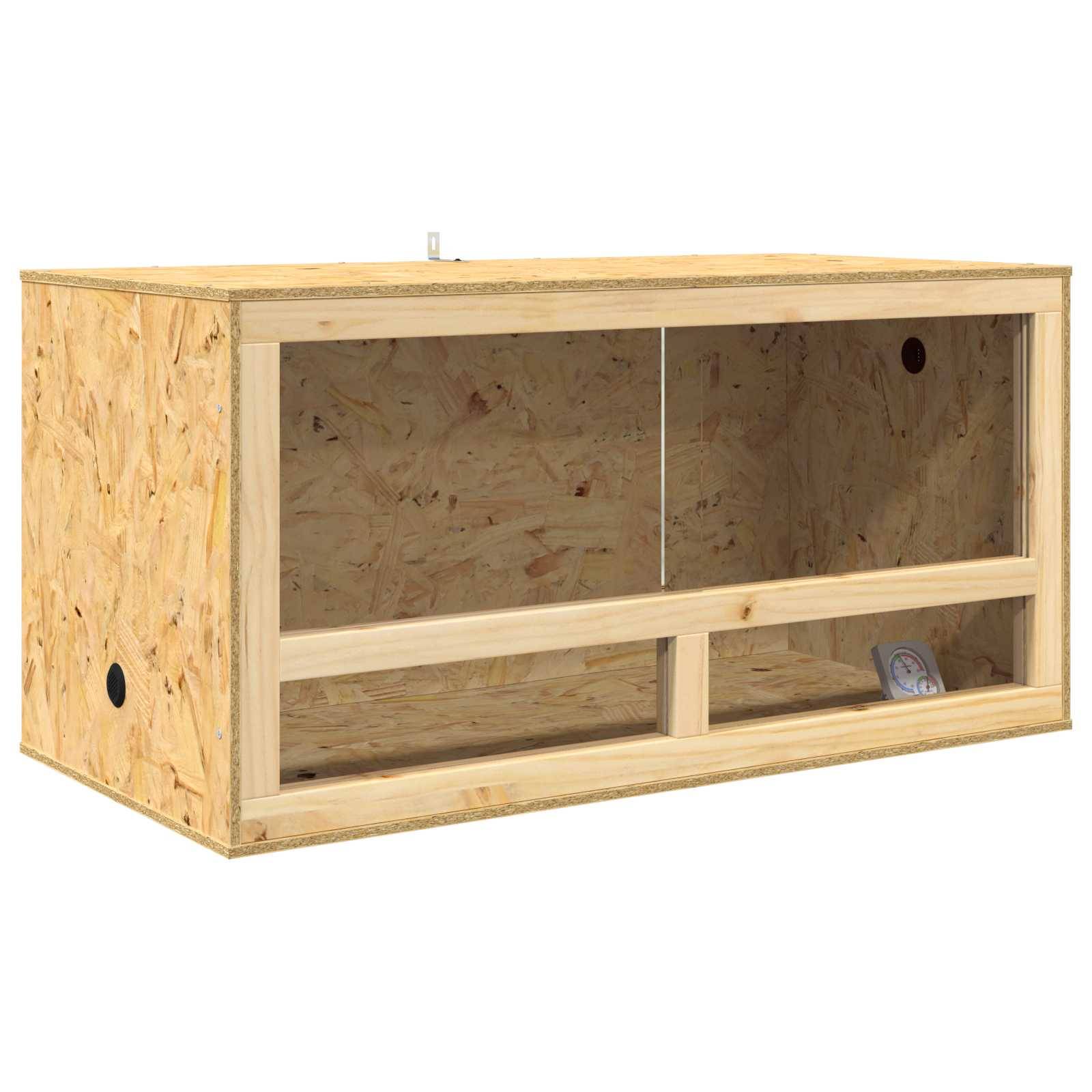 Vidaxl - Terrarium Marron 100 x 50 x 50 cm OSB vidaXL 876723 - Image 2