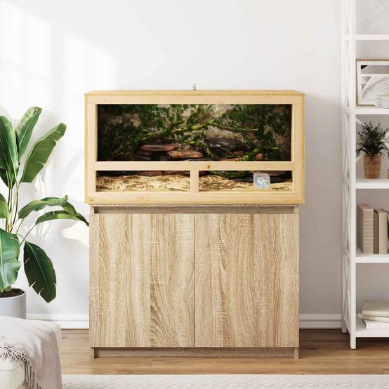 Vidaxl - Terrarium Marron 100 x 50 x 50 cm OSB vidaXL 876723 - Image 5