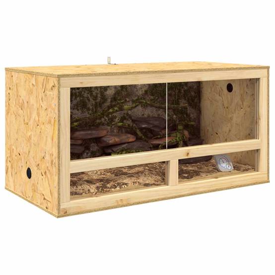 Vidaxl - Terrarium Marron 100 x 50 x 50 cm OSB vidaXL 876723 - Image 4