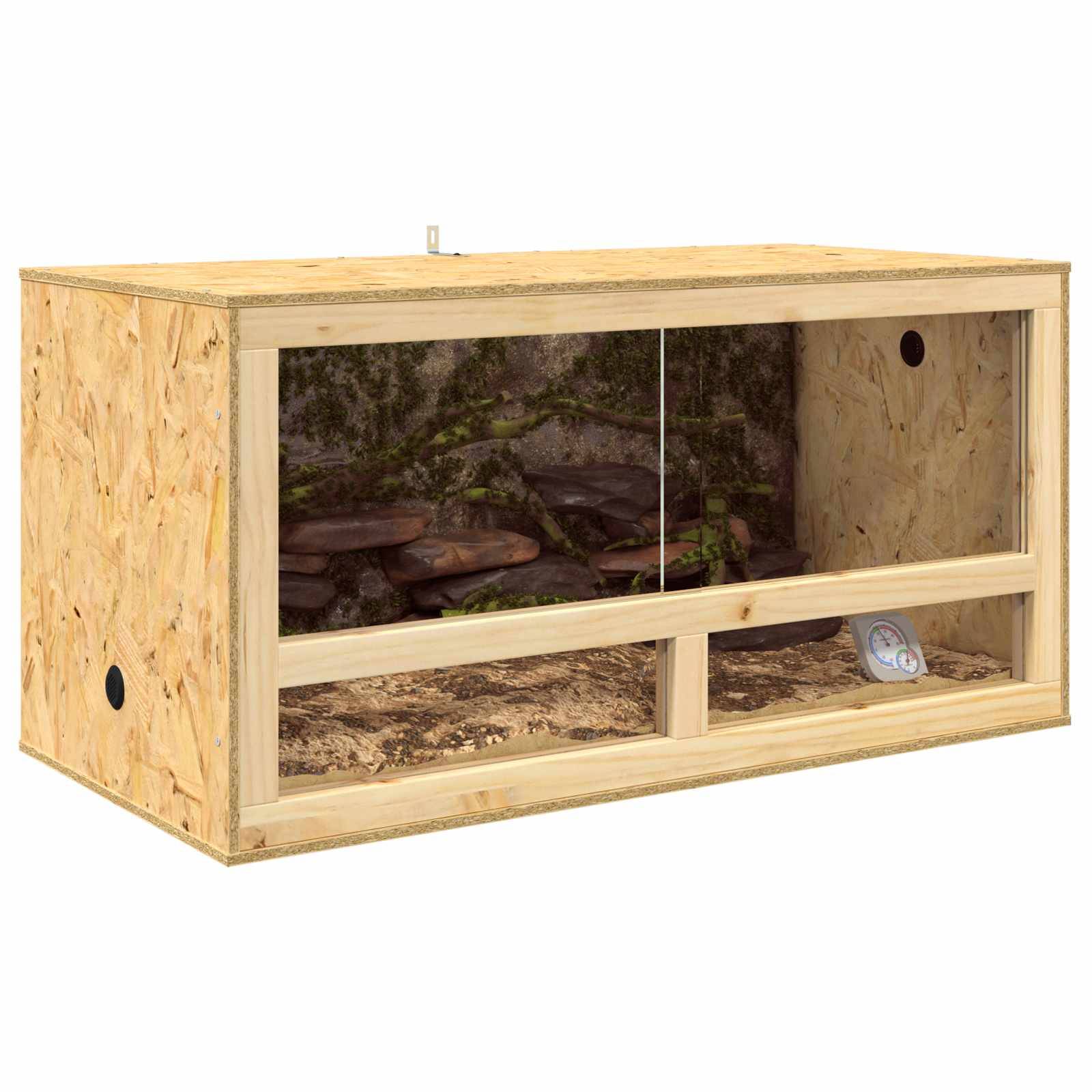 Vidaxl - Terrarium Marron 100 x 50 x 50 cm OSB vidaXL 876723 - Image 4