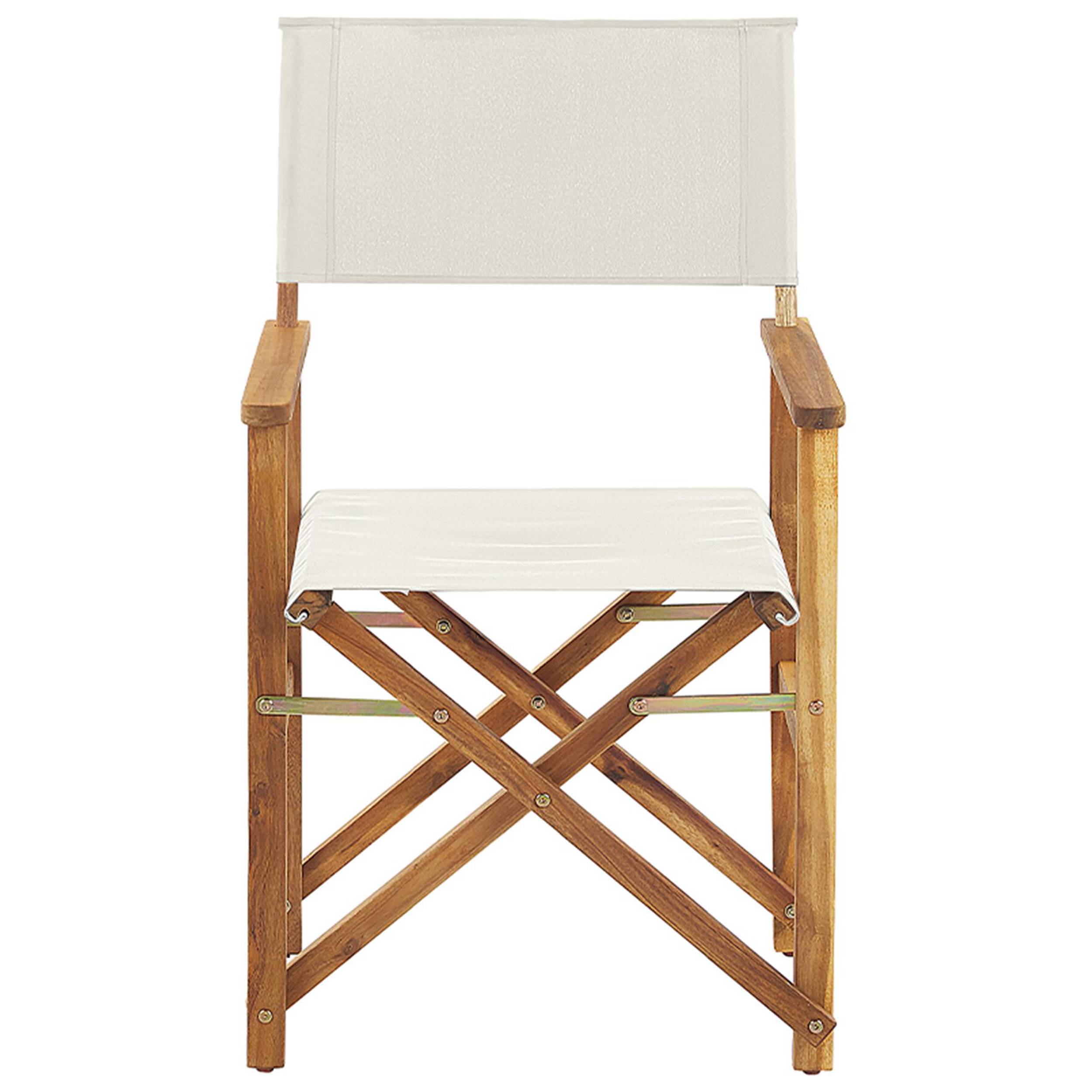 Beliani - Chaise de jardin Tissu Vert foncé CINE - 50x50x91- Beliani - Image 3