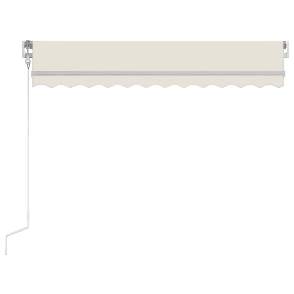 Vidaxl - Auvent automatique avec capteur de vent et LED 350x250 cm Crème vidaXL 3068892 - Image 9
