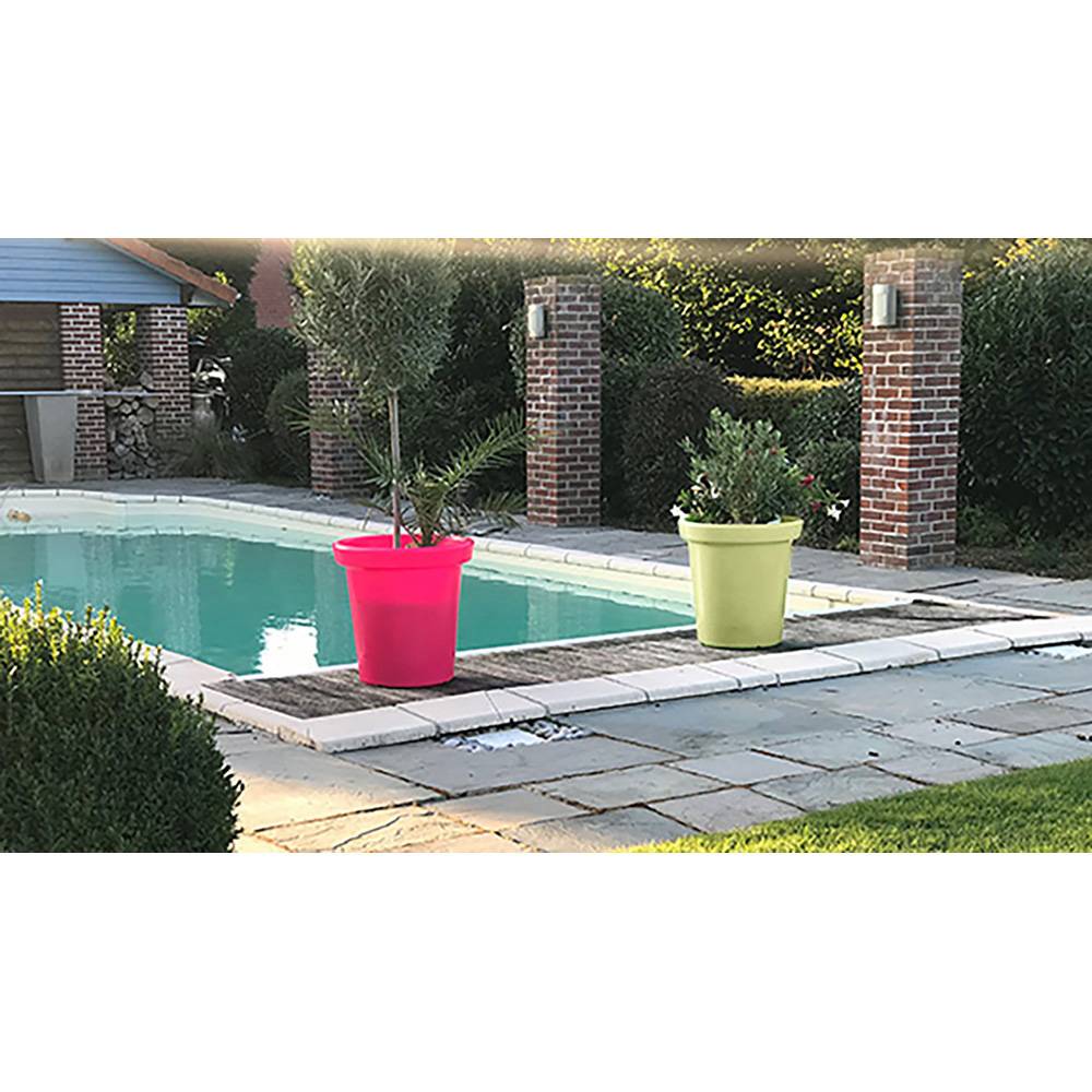 Plast'Up Rotomoulage - Pot de fleurs rond xxl delight 75l- lot de 2 - Image 3