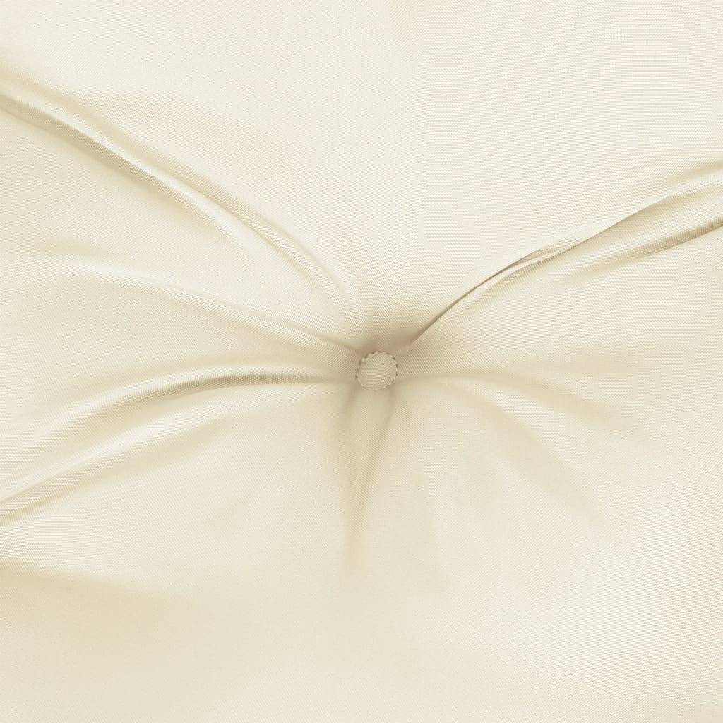 Coussins de chaise tissu oxford blanc crème 50 x 50 x 7 cm, poids:4.85kg - PANGIVO - Image 7