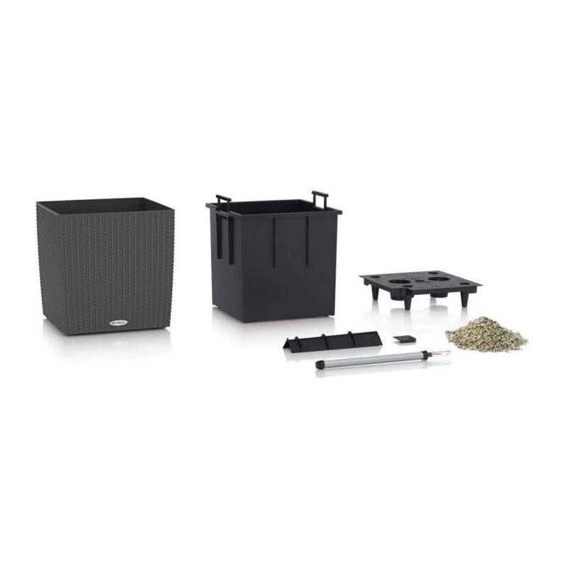 Lechuza - Lechuza Jardiniere Cube Cottage 50 All-in-one Moka 442088 - Image 4