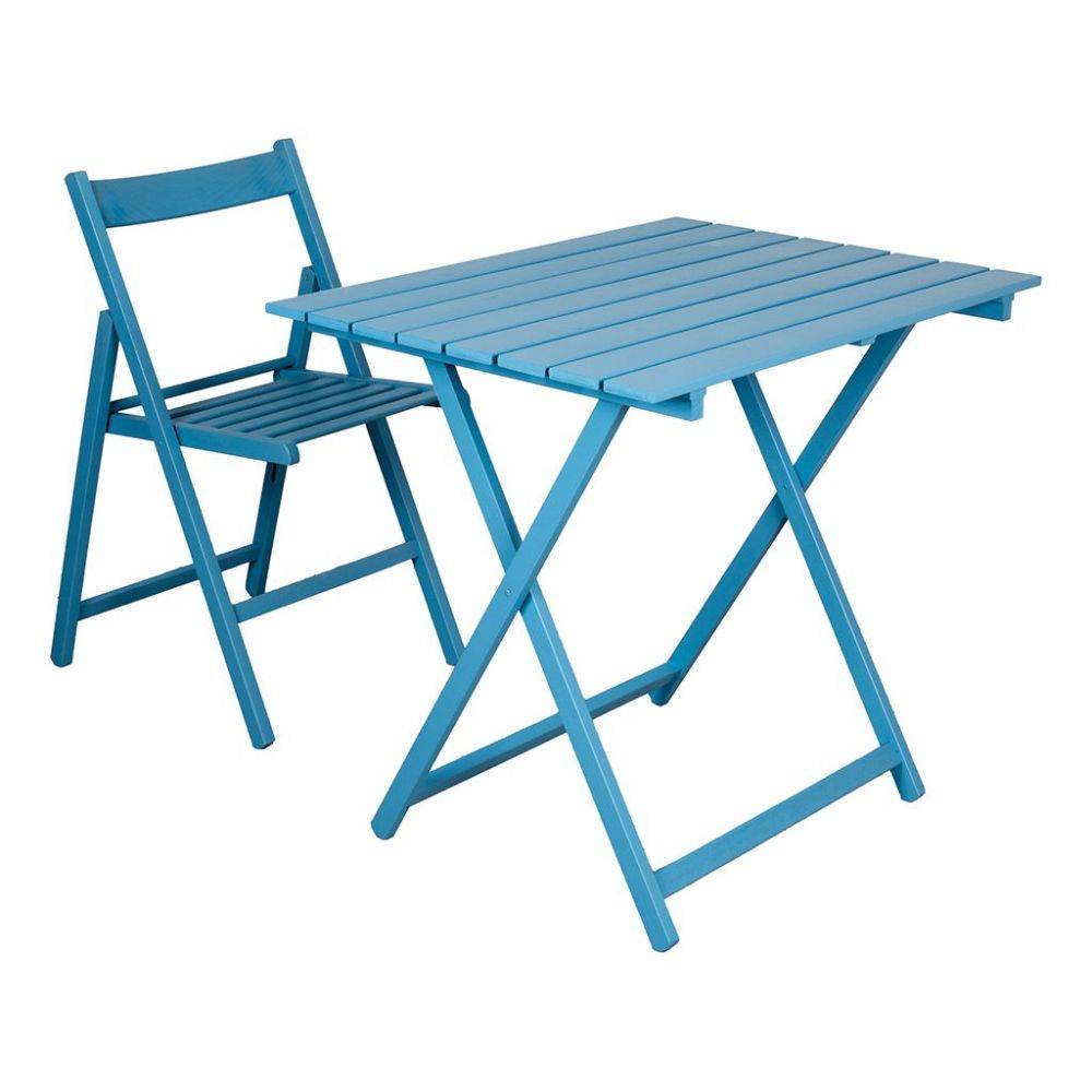 Italiadoc - Table pliante 60 x 80 cm en bois - Image 3