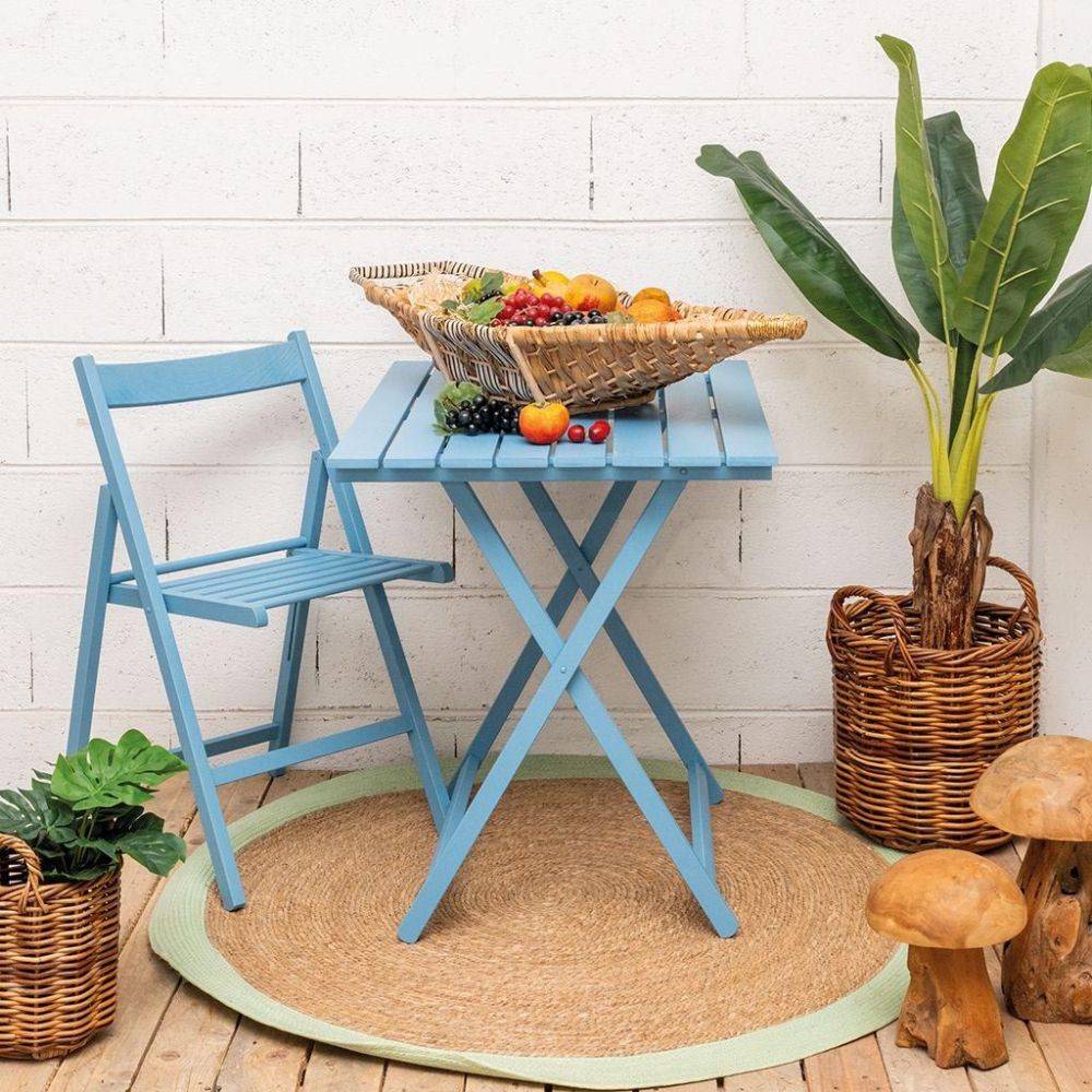 Italiadoc - Table pliante 60 x 80 cm en bois - Image 2