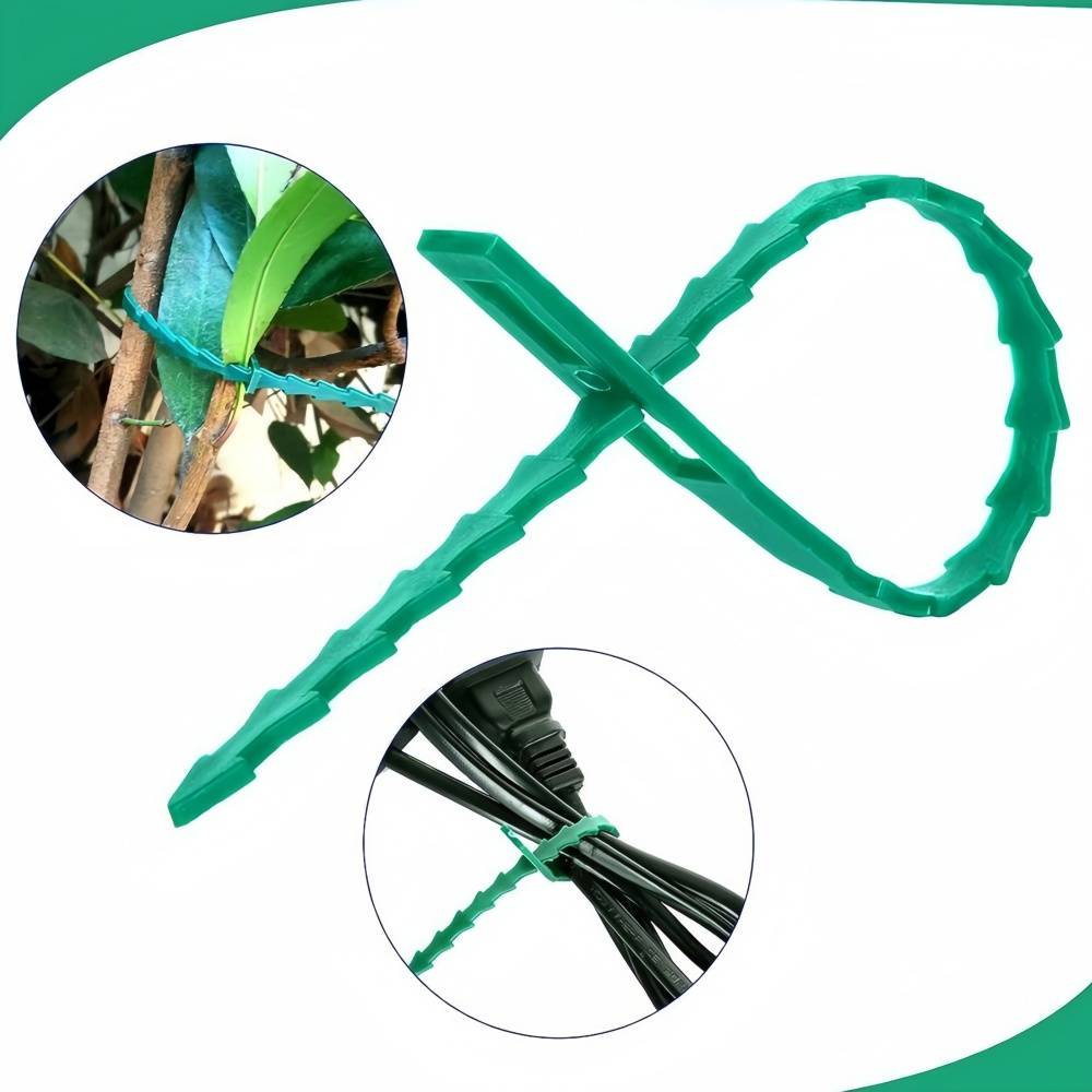 300 liens pour plantes ajustables de 22 cm IntiMeg - Image 5
