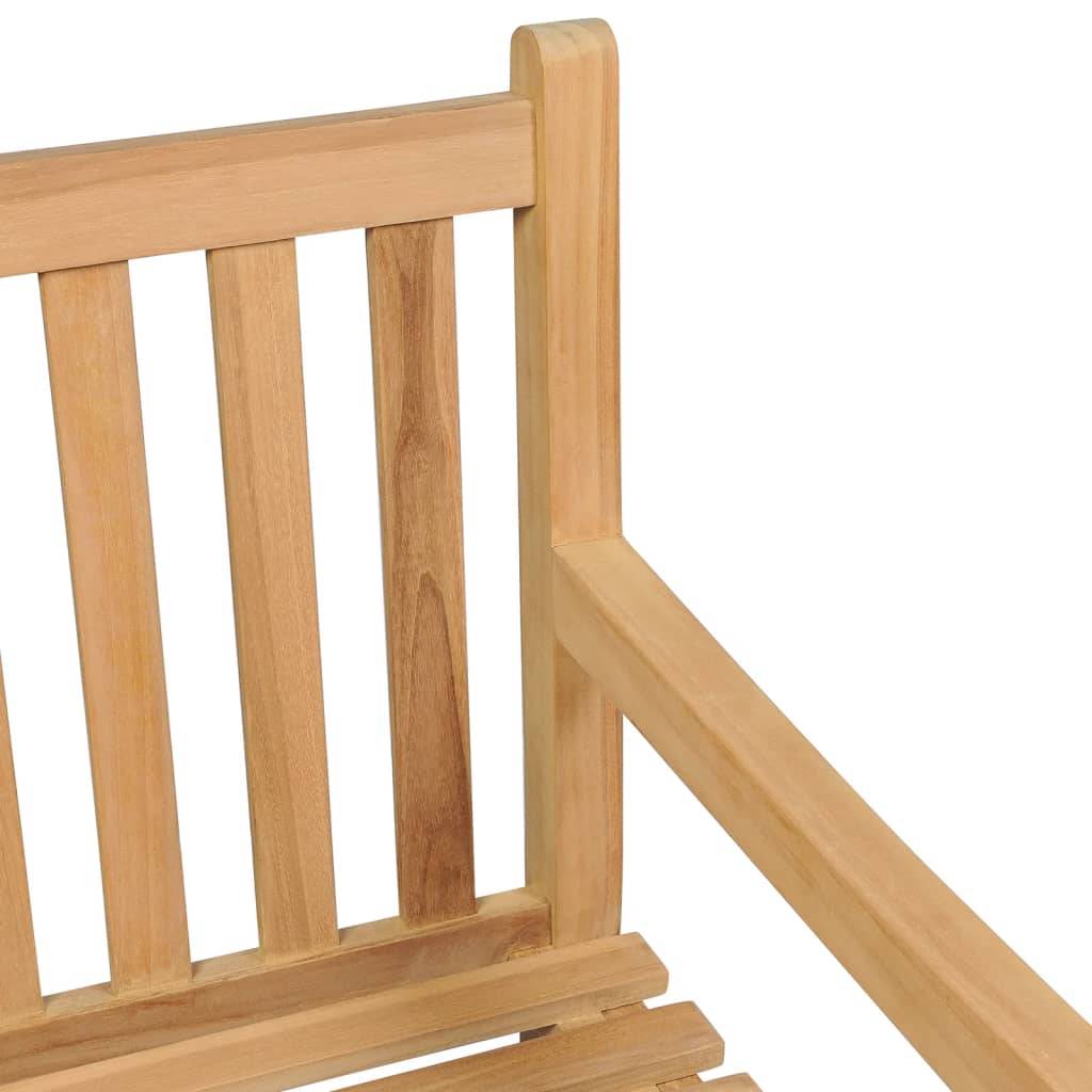 PANGIVO - Banc de jardin bois de teck naturel 228 x 62.5 x 90 cm - PANGIVO - Image 6