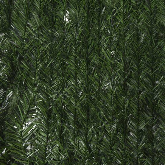 Haie artificielle verte WERKA PRO - 1 x 3m - Image 3