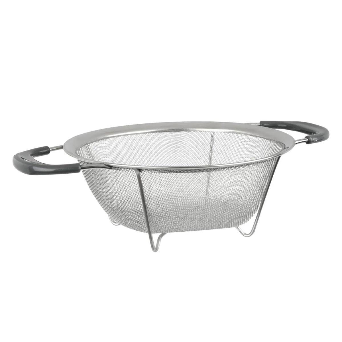 Passoire en Inox "Maille" 22cm Gris - Image 1