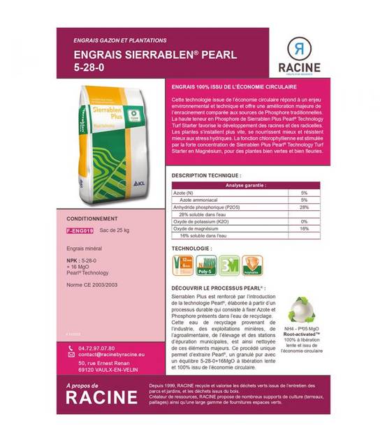 Engrais NPK pour équilibre nutritif 25kg RACINE F-ENG019 - Image 3