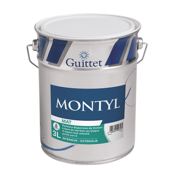 Peinture Montyl NV GUITTET Blanc 3L - 26303