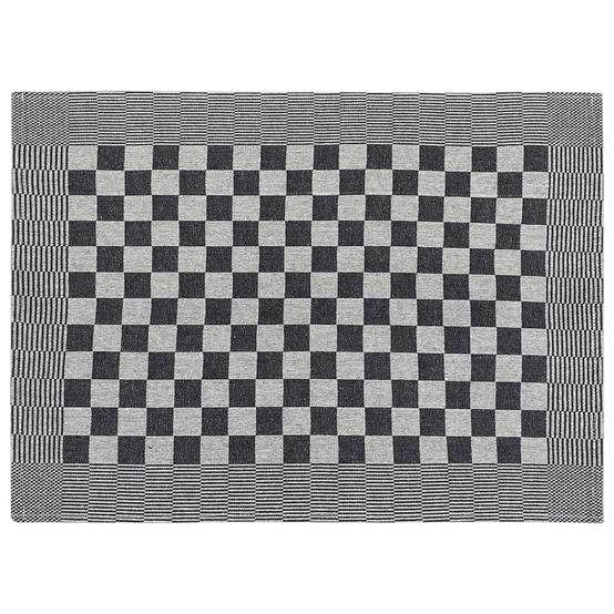 Ensemble de serviettes 20 pcs noir et blanc coton Maison Chic - Image 9
