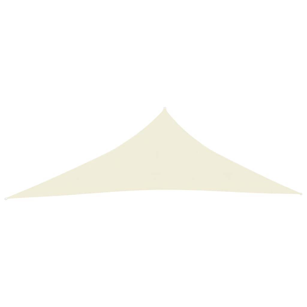 Helloshop26 - Voile toile d'ombrage parasol 160 g/m² 4 x 5 x 6,8 m PEHD crème - Image 2