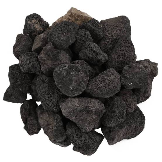 Pierres de Lave pour Aquascaping et Paillage Décoratif 25 kg Noir 3-5 cm - ComfortXL Outdoor Living - Image 4