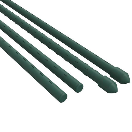 30 pcs Piquets de Fixation - Piquets de sol pour plantes de jardin vert 90 cm acier - Image 4