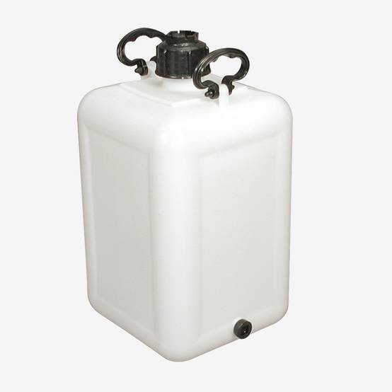 Bonbonne 20 L + bouchon vidange - blanc - Gilac