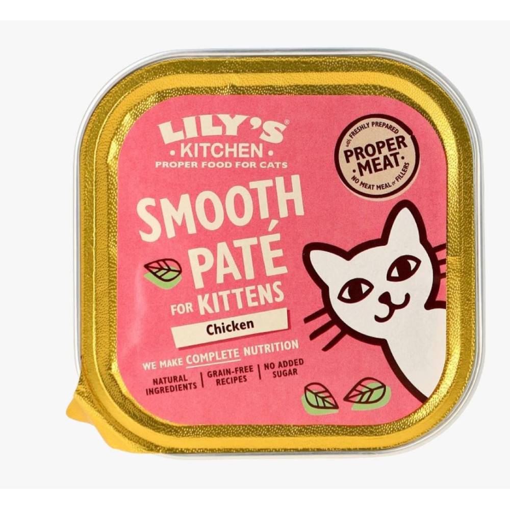 Lily's Kitchen - Pâtée au poulet pour chatons 85g Lily's Kitchen